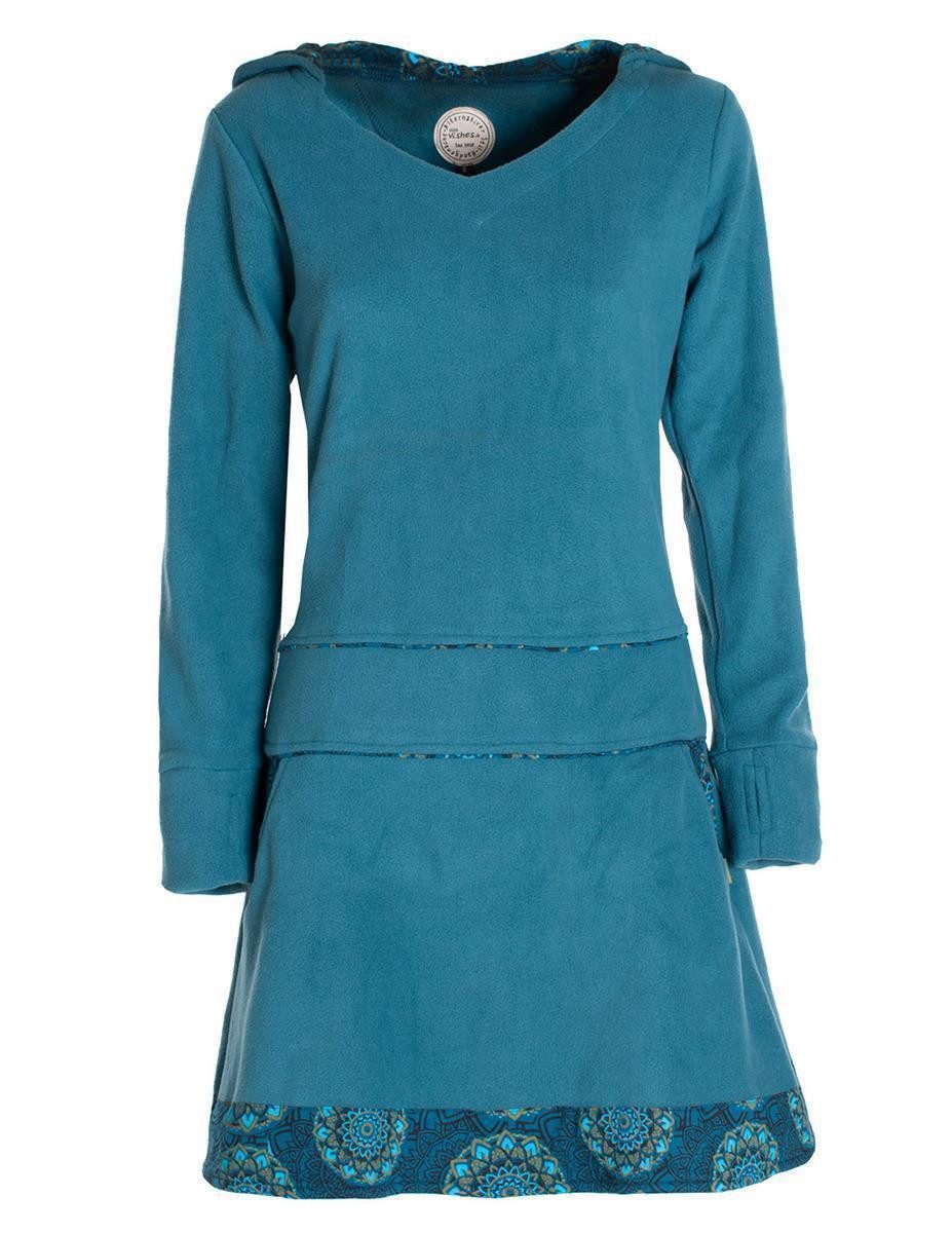 Vishes Midikleid Extra warmes Winterkleid Damen günstig online kaufen