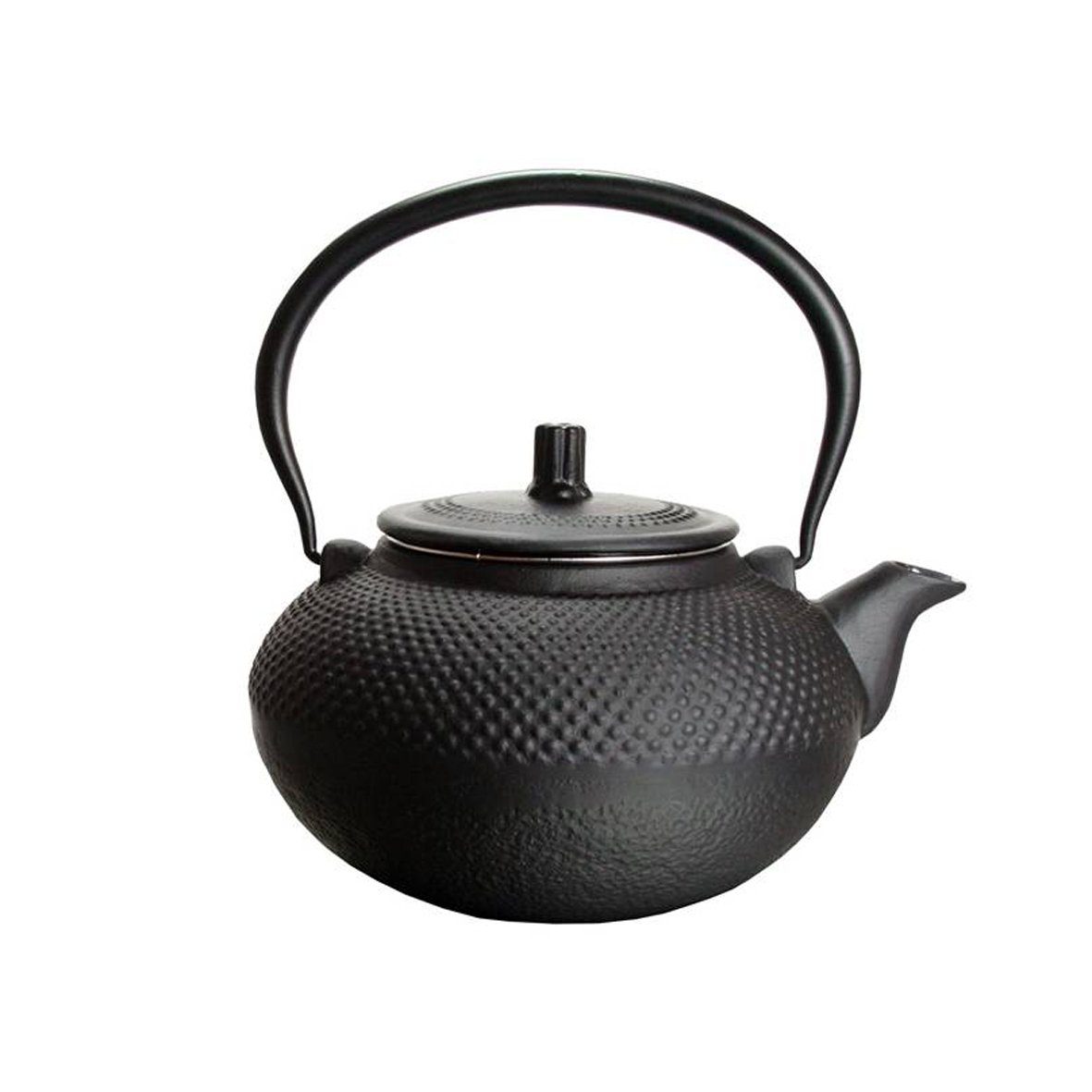 BigDean Teekanne 1,5L Gusseisen Kanne, l Teesieb 1.5 Tee Japan Style Asia aus