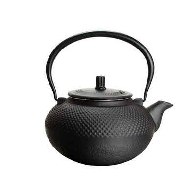 BigDean Teekanne aus Gusseisen 1,5L Asia Japan Style Teesieb Tee Kanne, 1.5 l