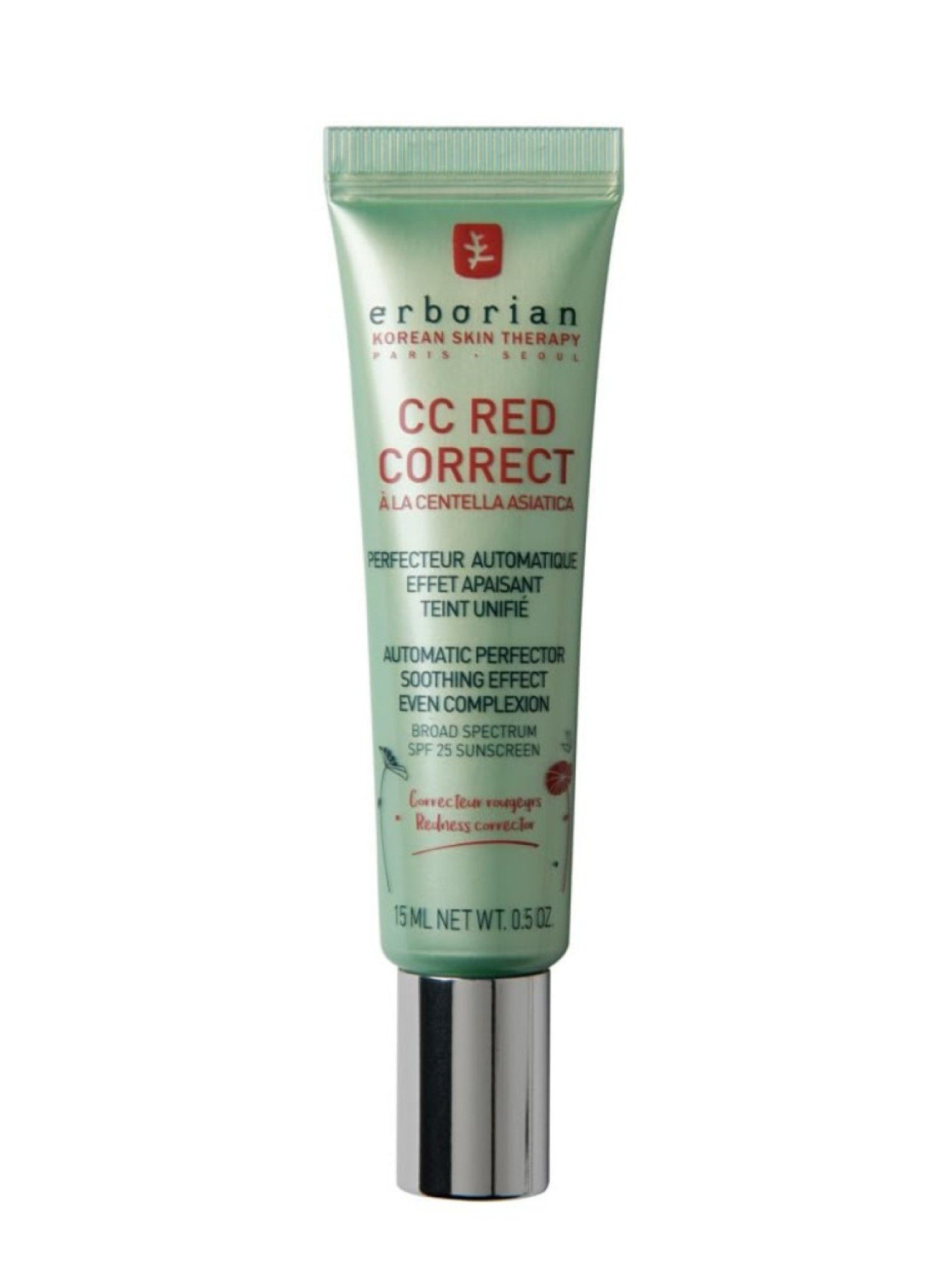 Erborian Gesichtspflege Korean Skin Therapy Korrektor für Unreinheiten gegen Rötungen und Unregelmäßigkeiten im Teint, Eine Fusion aus Hautpflege und Make-up