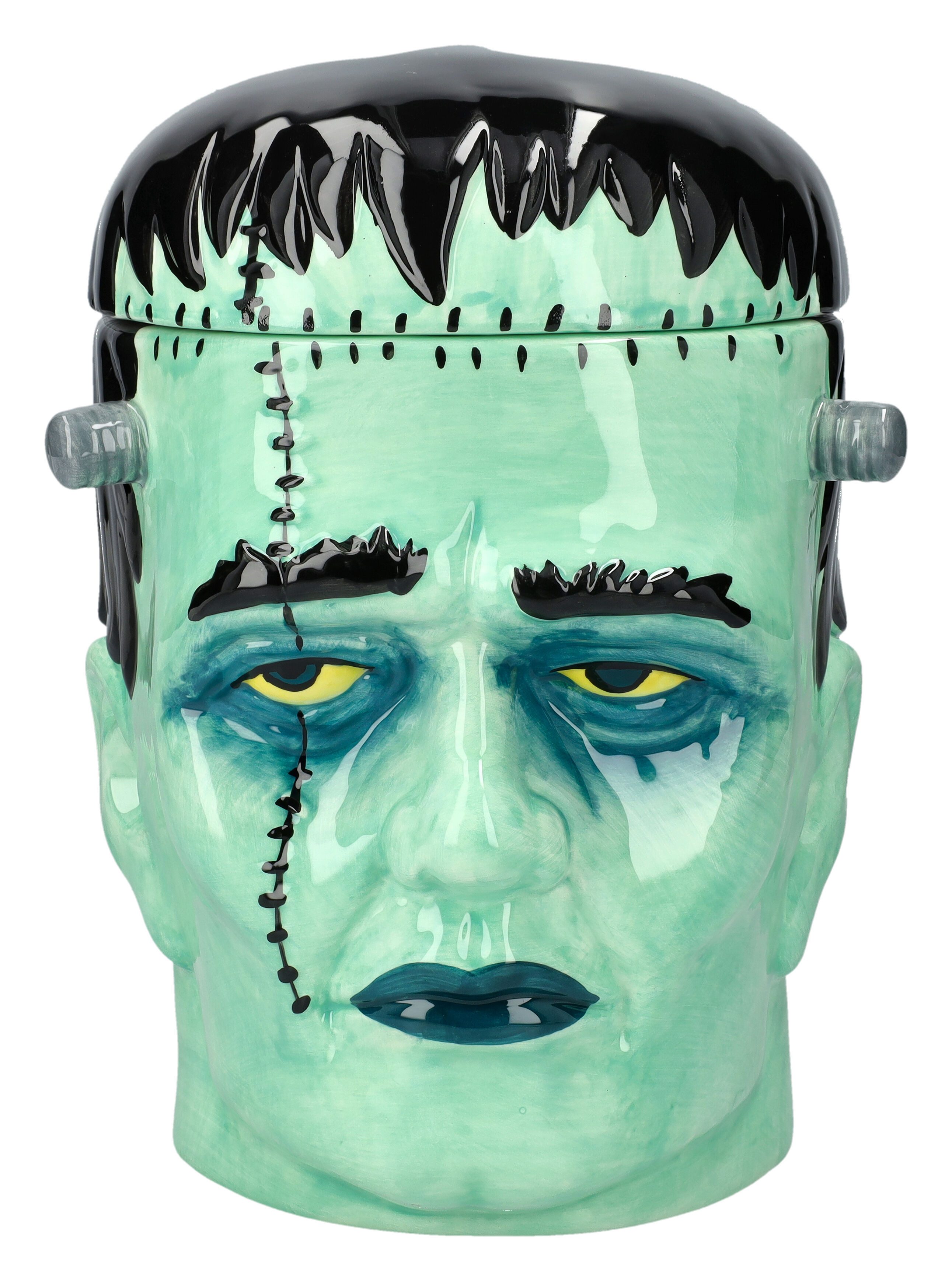 Figuren Shop GmbH Keksdose Keksdose - Frankensteins Monster - Horror Dekoration Dekoschädel Deko, Keramik