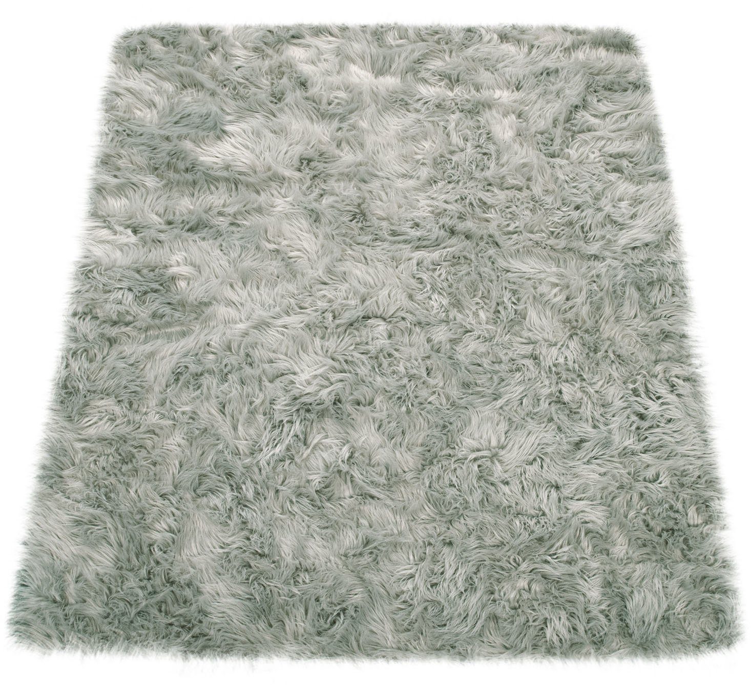 Paco Home Fellteppich Playa 960, rechteckig, Höhe: 64 mm, Kunstfell, Flokat günstig online kaufen