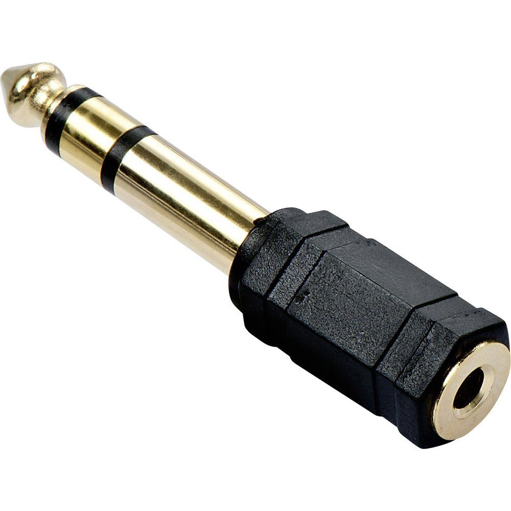 LINDY 35620 Klinke Audio Adapter [1x Klinkenstecker 6.35 mm - 1x Klin Audio-Adapter