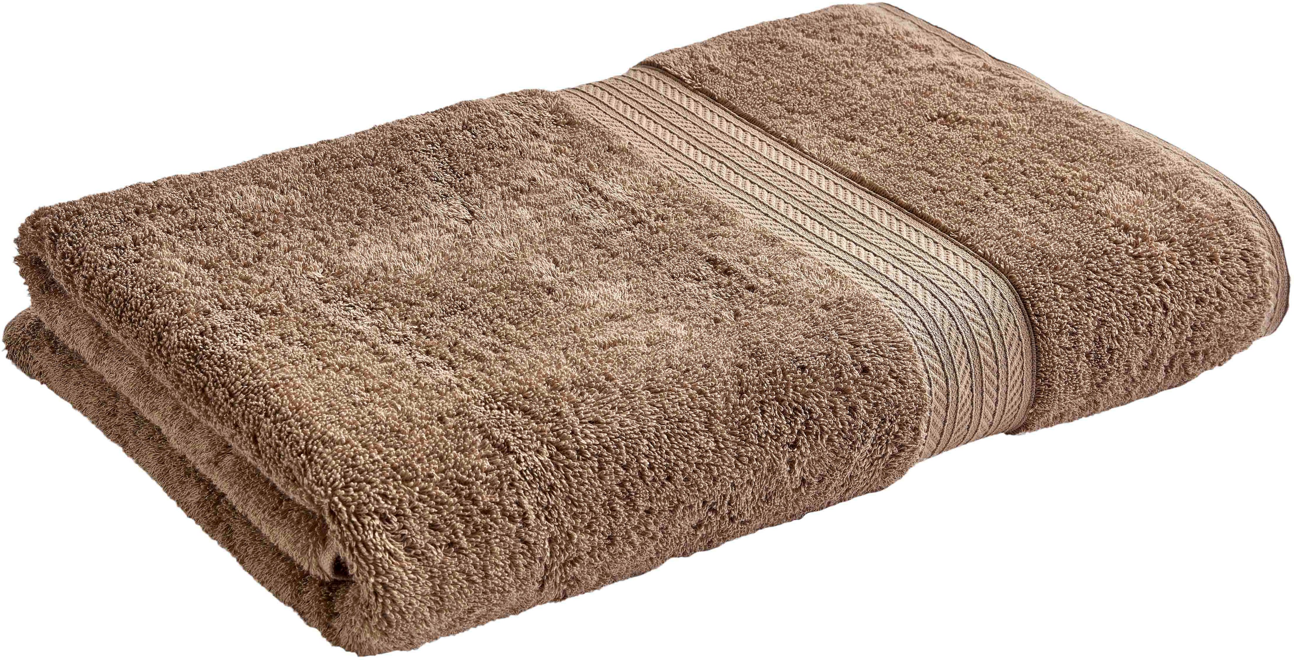 Christy Badetücher RENAISSANCE, Walkfrottier (2-St), Premium-Badetücher in Luxusqualität, 675g/m², 89x172cm, 2er Set