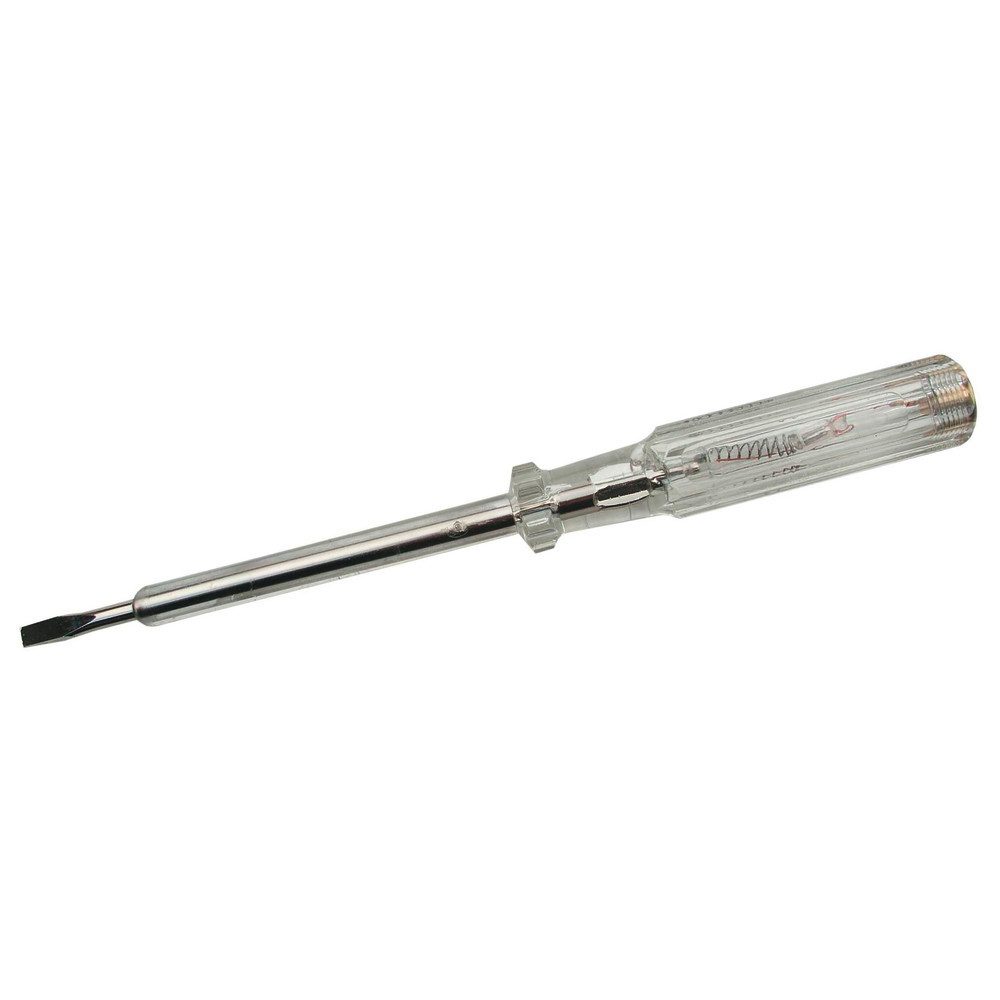 Schraubendreher Spannungsprüfer mit Messingkopf