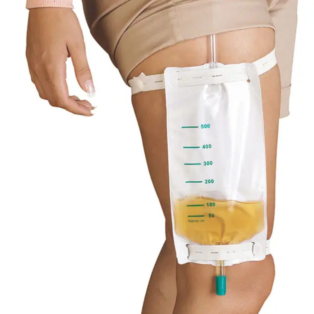 DocMed Urinbeutel DCT Fixierband Für Beinbeutel (Ideal für den Alltag, 1 St., Universalgröße), Elastisches, dehnbares Material