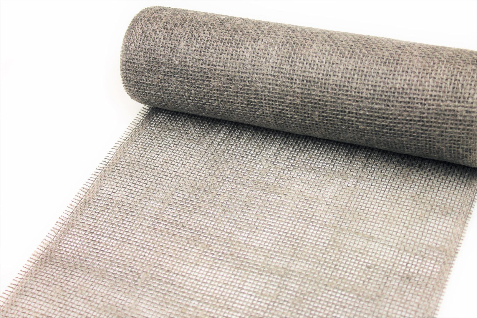 S.I. ZWARTZ BV Tischläufer JUTE 30cm Dekostoff Tischläufer Tischband 30cm/5m