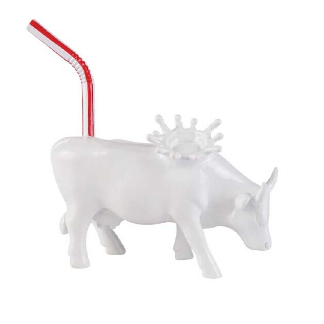 CowParade Tierfigur Milk Splash Cow - Cowparade Kuh Medium