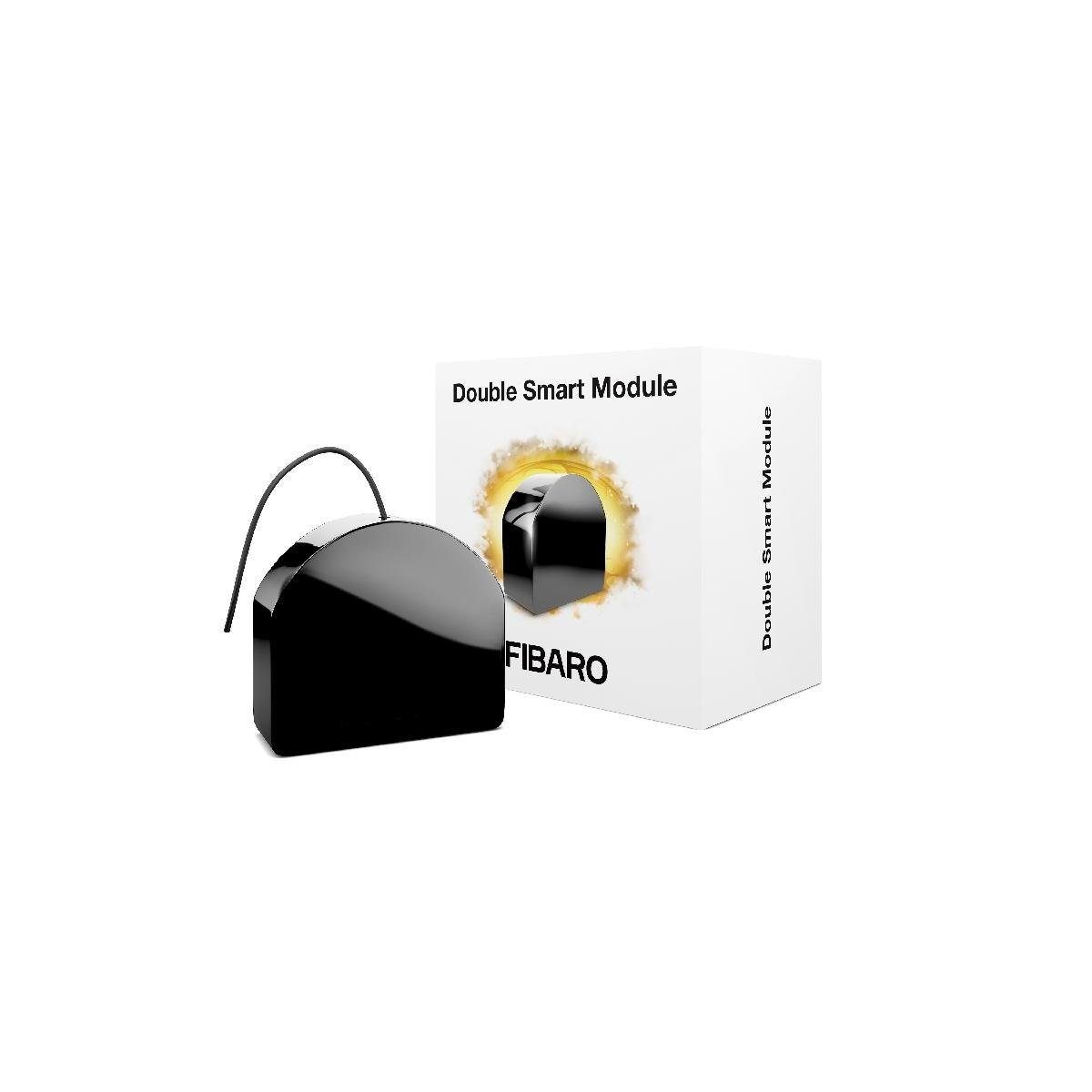 Fibaro FGS-224 - Double Smart Module für Wanddosen-Installation Smart-Home-Steuerelement