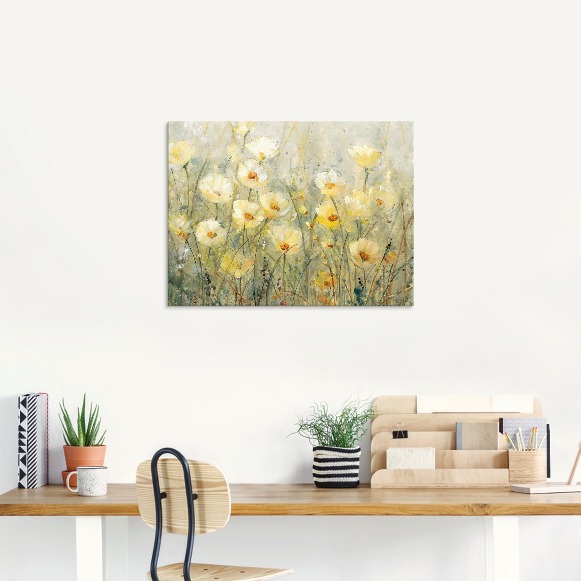 Artland Glasbild »Sommer in voller Blüte I«, Blumenwiese (1 Stück)-HomeTrends