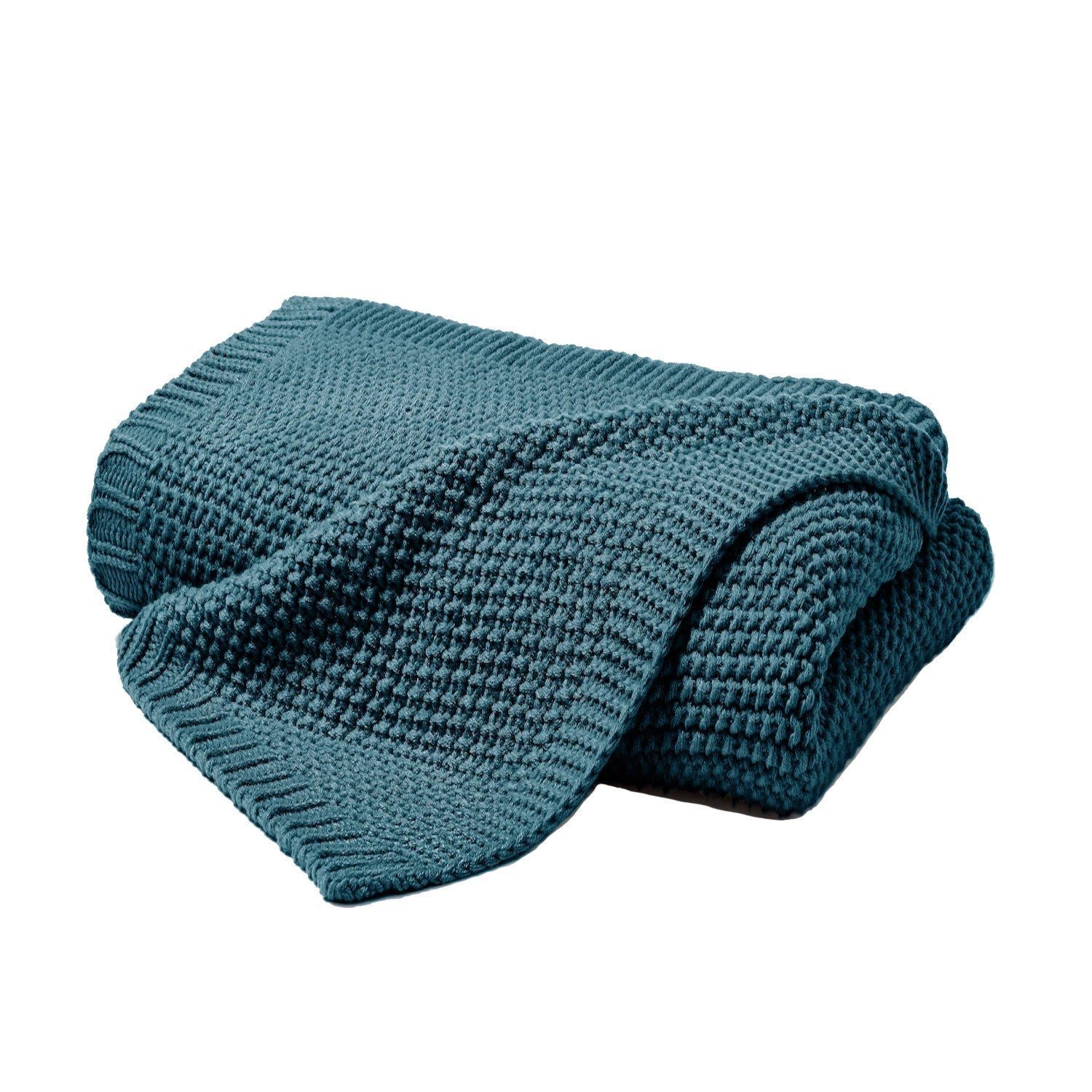 Wohndecke hochwertige, kuschelige Strickdecke in 130x170cm, günstig online kaufen