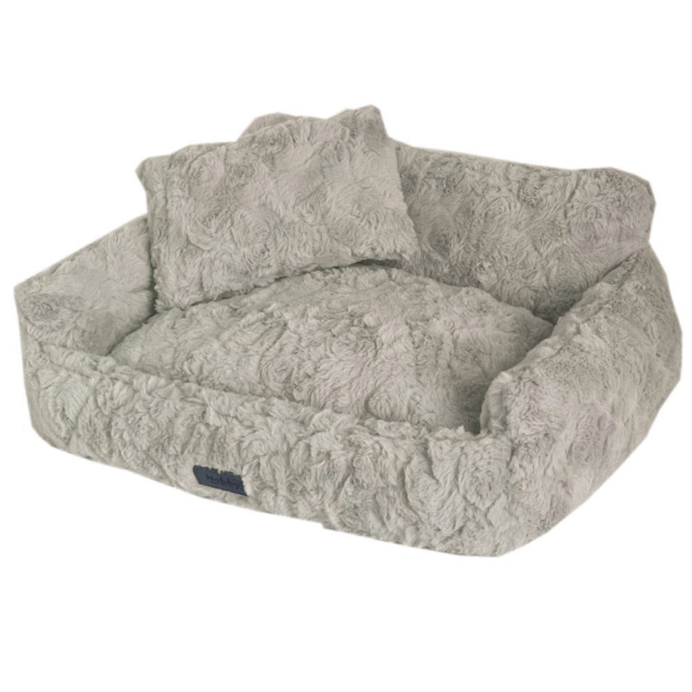 Nobby Tierbett Softplüsch Komfortbett eckig "MAKO" in Beige