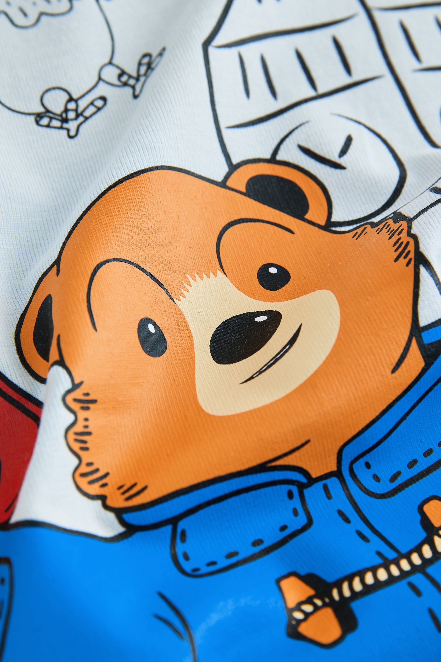 Next T-Shirt Kurzarm-T-Shirt, Paddington Bear (1-tlg) – Bild 4 von 4