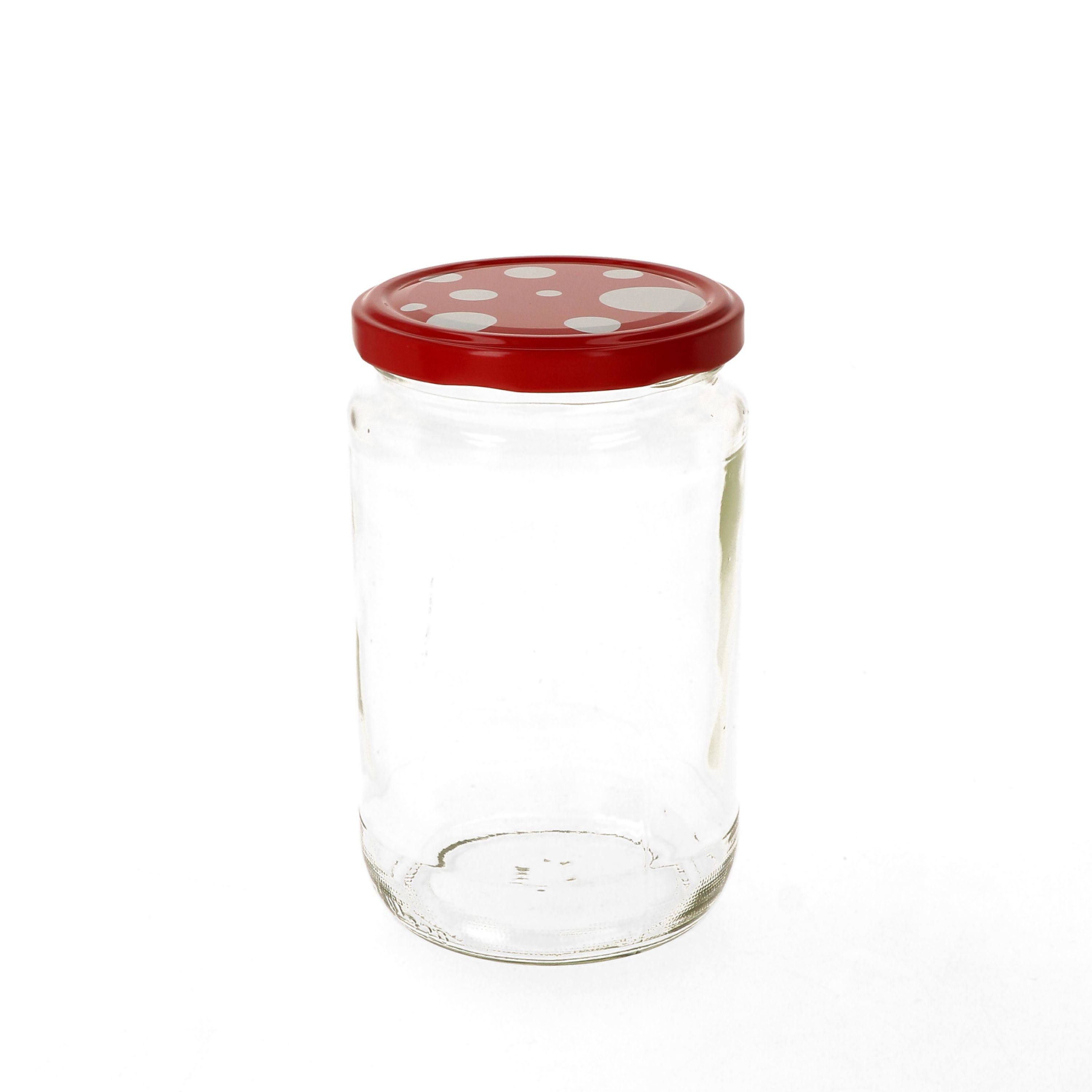 Rezeptheft, incl. MamboCat To 6er Glas Fliegenpilz Deckel ml 82 Einmachglas 720 Set Rundglas