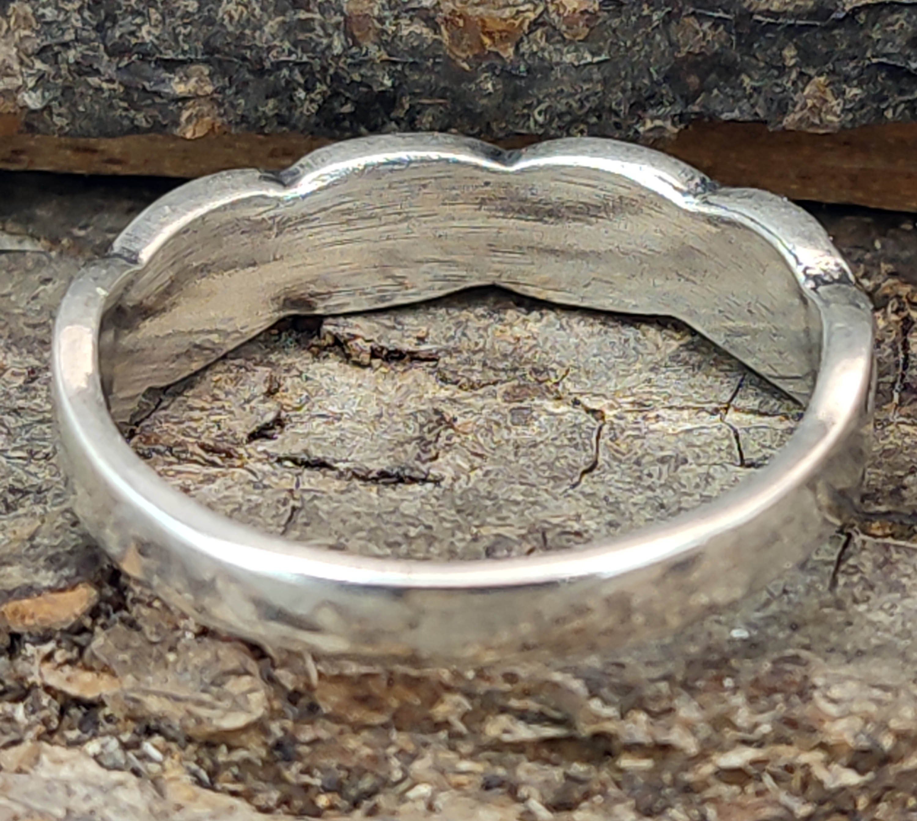 Keltenknoten, Leather - (kk2) Kiss Fingerring Silber Ring 46-70 Gr. of