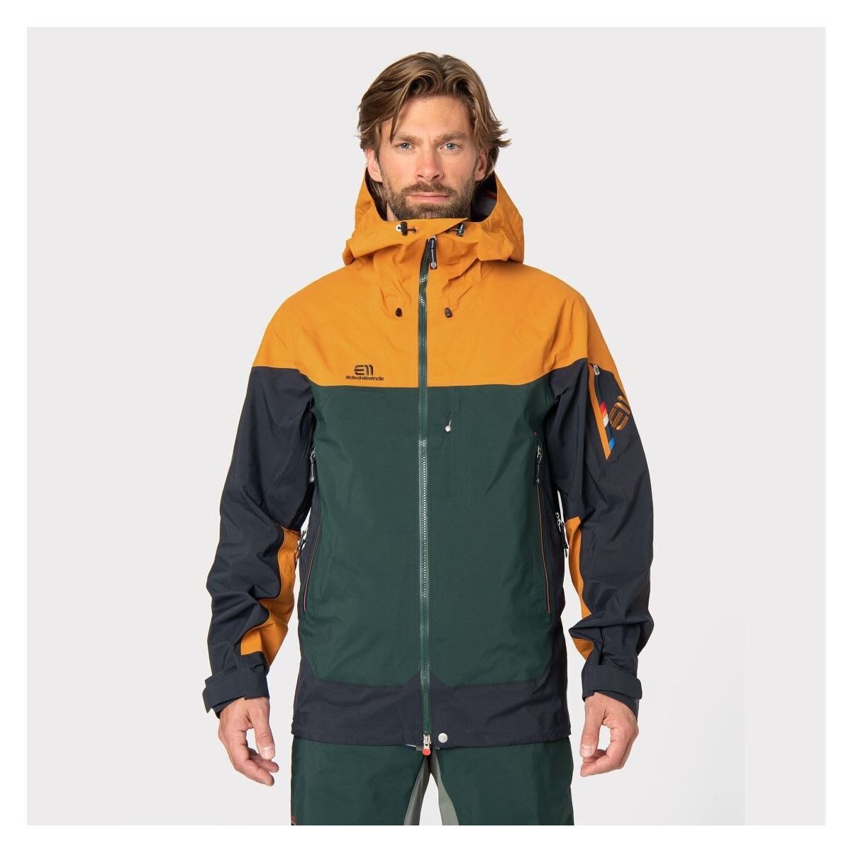 Elevenate Skijacke Men Bec de Rosses XI Jacket Perfekte Skijacke für anspruchsvolle Abenteuer mit winddichtem Schutz