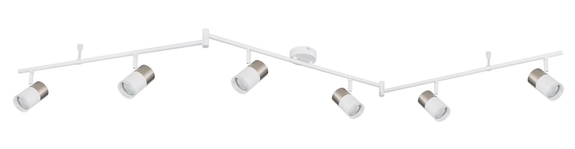 GLOBO LIGHTING Deckenstrahler BRISBON, ohne Leuchtmittel, Deckenspot, Wohnzimmer, Flur, Wohnbereich