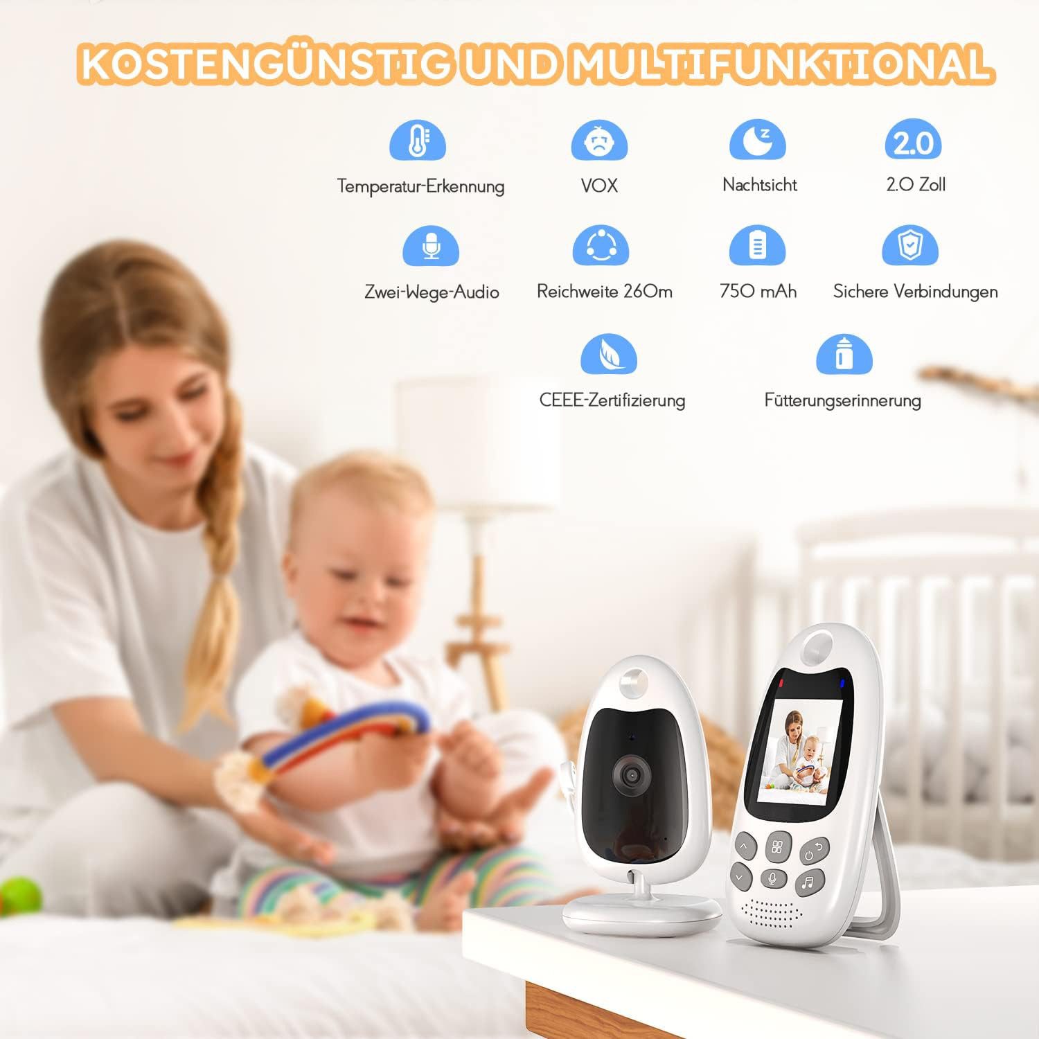 TWUFY Babyphone Kamera - Bild 2