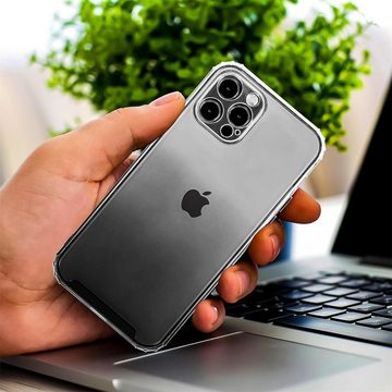 CoolGadget Handyhülle Farbverlauf Twilight Hülle für Apple iPhone 12 Pro Max 6,7 Zoll, Robust Hybrid Cover Kamera Schutz Hülle für iPhone 12 Pro Max Case