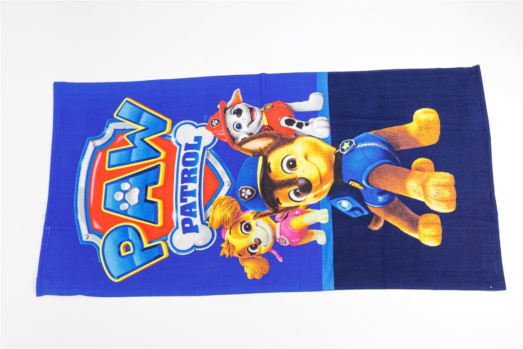 PAW PATROL Strandtuch Badehandtuch – 70x140 cm aus weichem Polyester, (1-St)