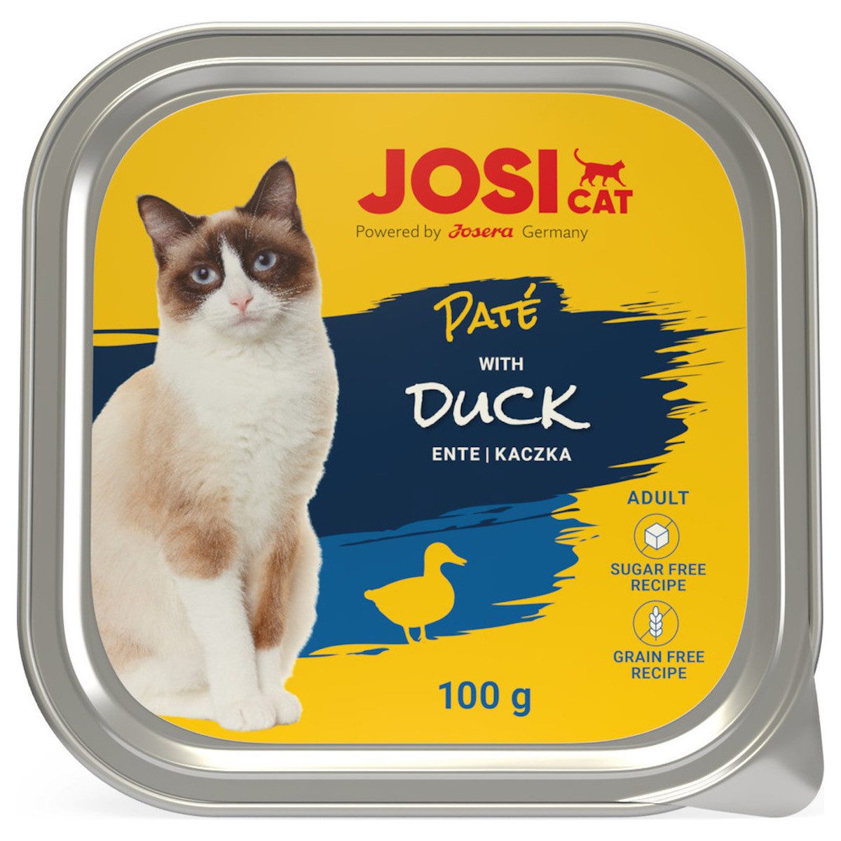Josera JosiCat Paté Duck 100 g - 32 Stück