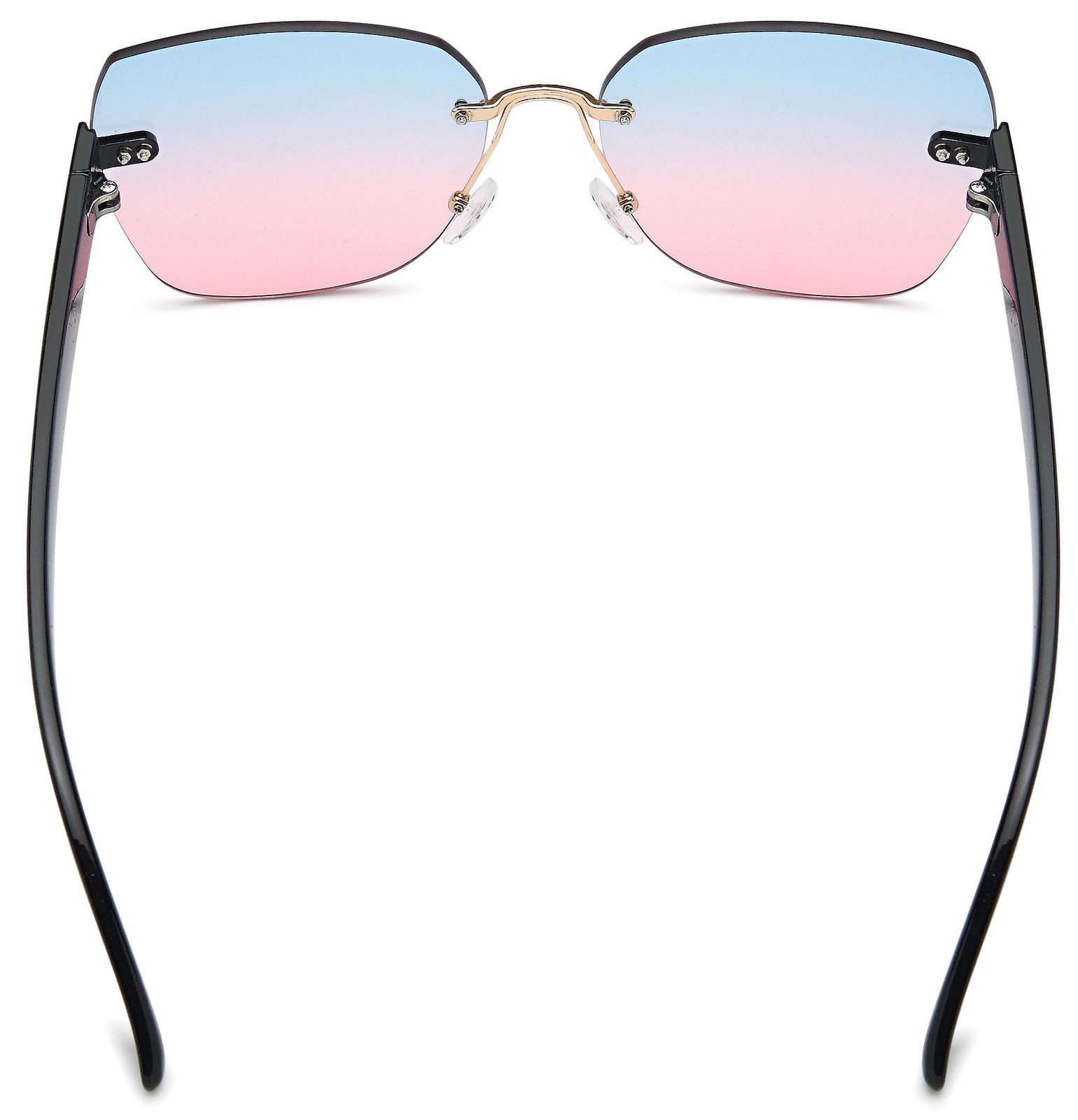 styleBREAKER Sonnenbrille Rahmenlose Rechteckige Sonnenbrille (1-St) Gradient