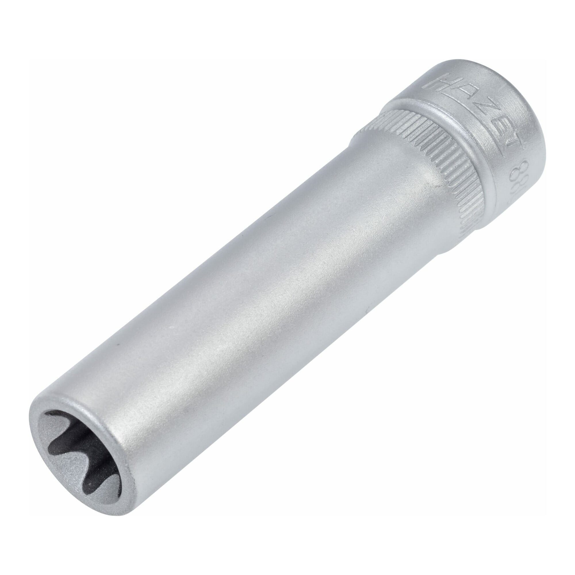 HAZET Steckschlüssel HAZET TX Steckschlüssel-Einsatz 880LG-E12 E12 Vierkant hohl 10 mm (3/8