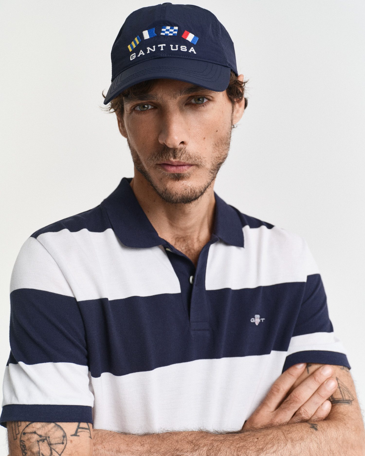 Gant Poloshirt BLOCK STRIPE Regular fit mit Polokragen