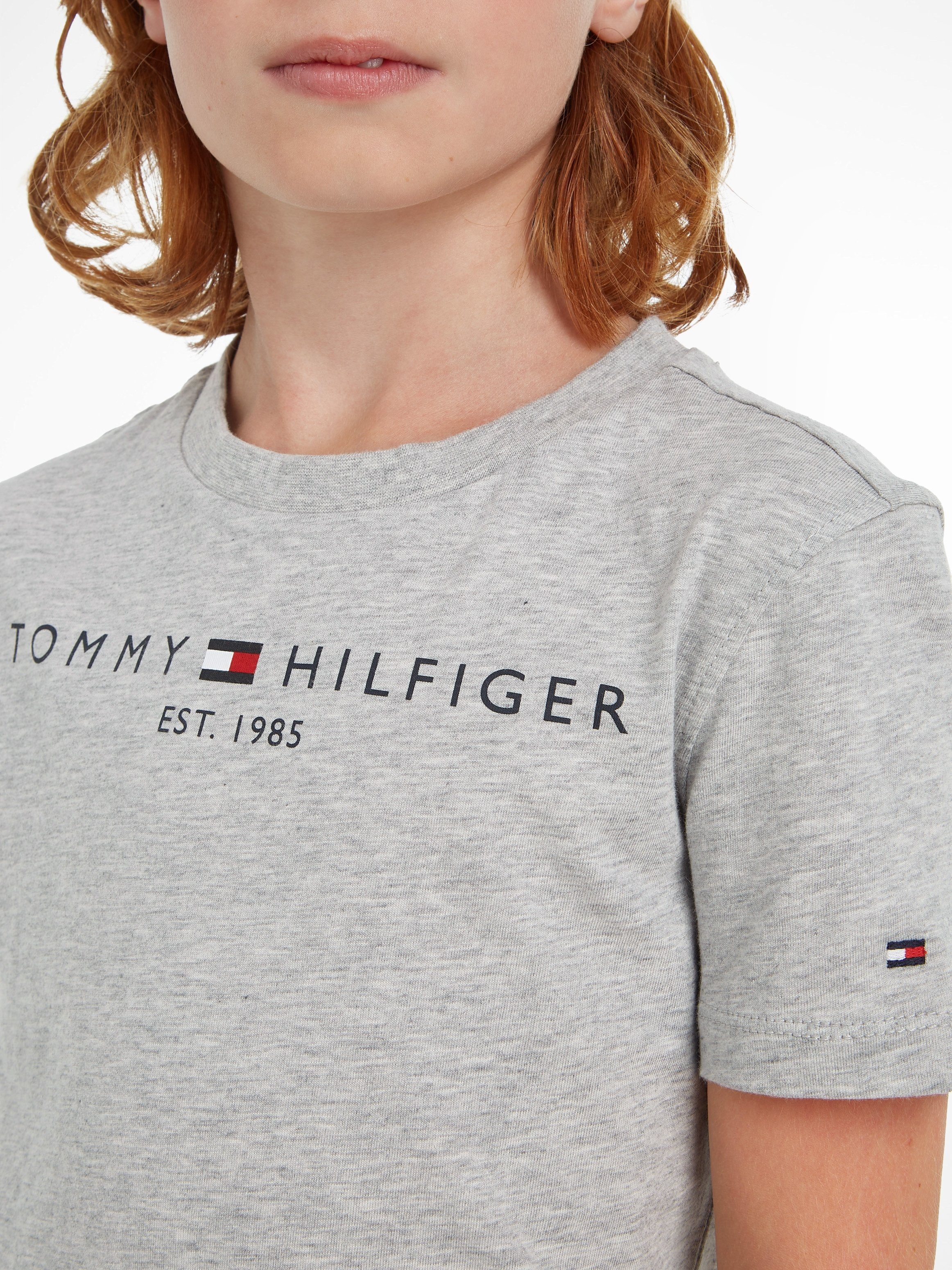 Hilfiger Jungen ESSENTIAL MiniMe,für TEE Junior Mädchen Kids T-Shirt und Kinder Tommy