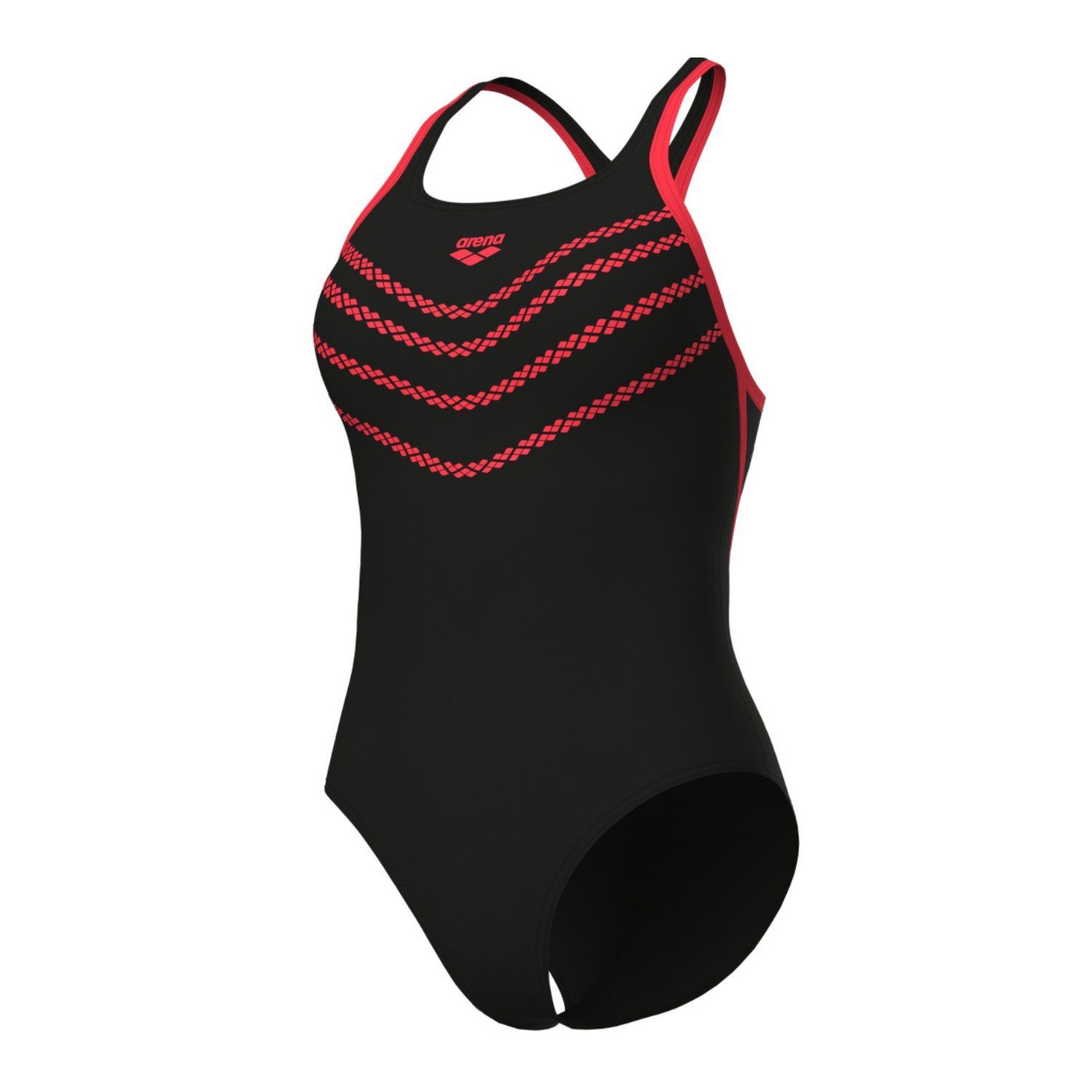 Arena Badeanzug Losange V Print Schwimmanzug günstig online kaufen
