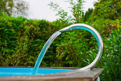 Ubbink Poolwasserfall Mamba Shower, chlorbeständiger Edelstahl