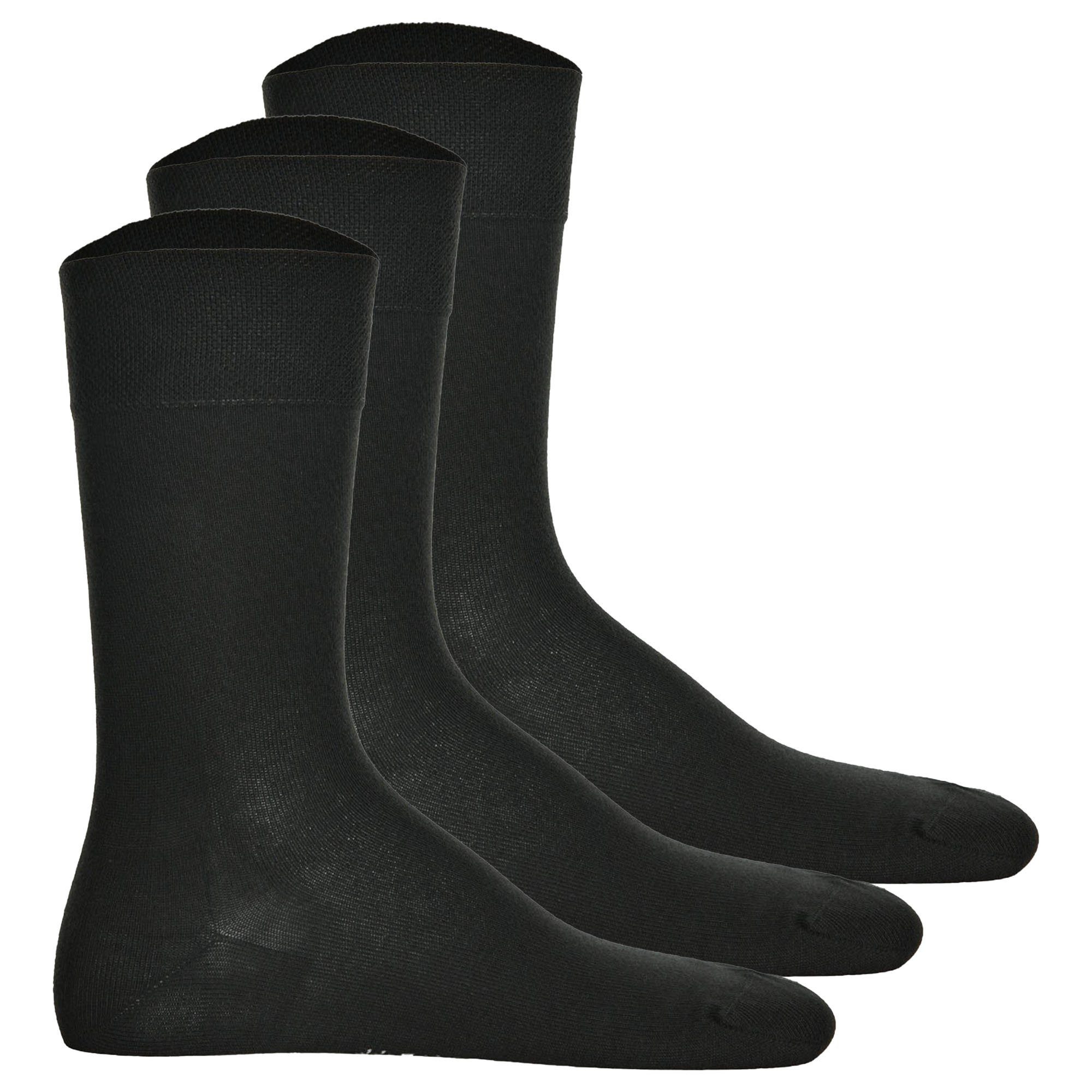 Kurzsocken Herren Socken 3er Pack Baumwolle