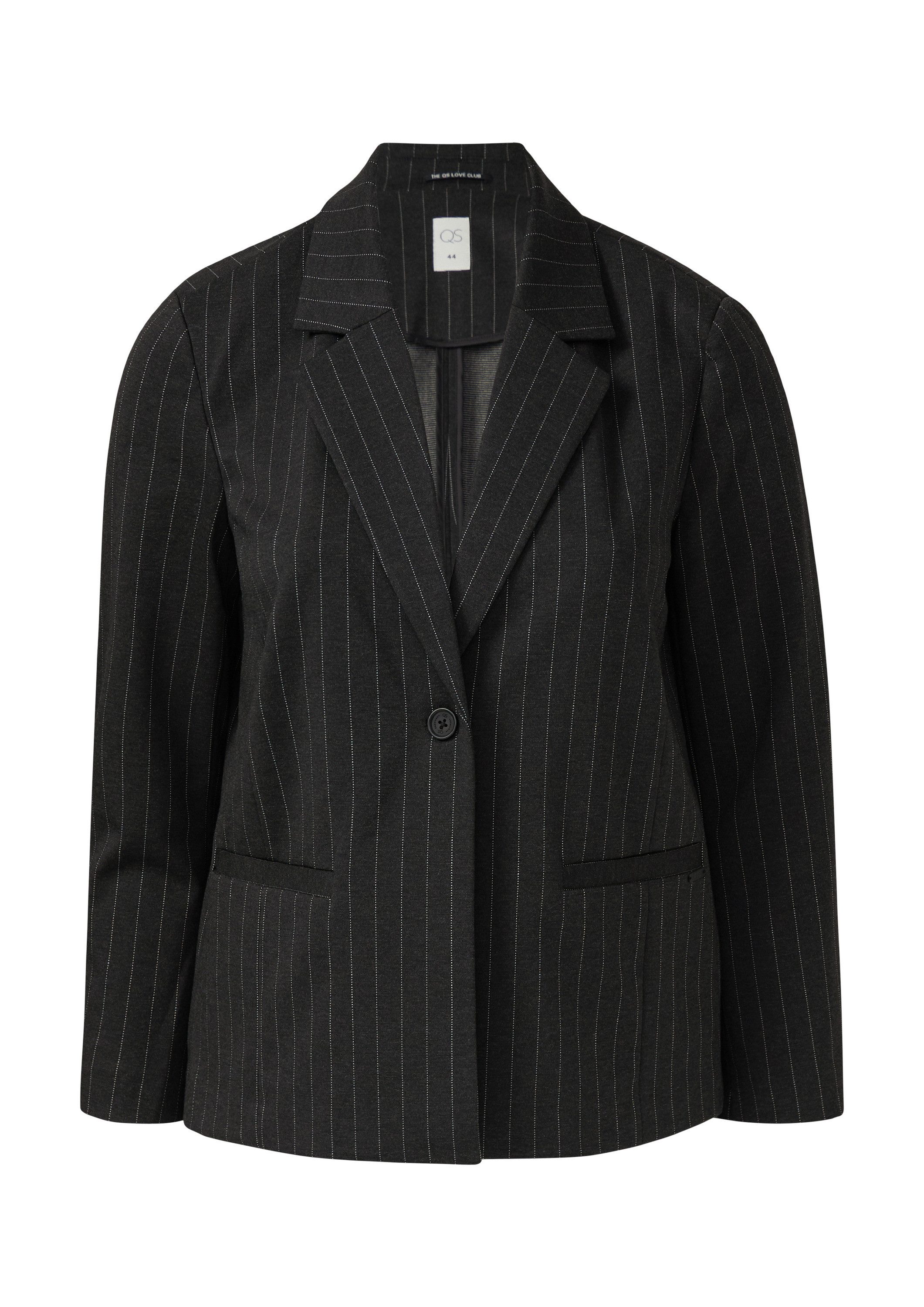 QS Jackenblazer Indoor-Blazer Blazer aus Interlockjersey günstig online kaufen