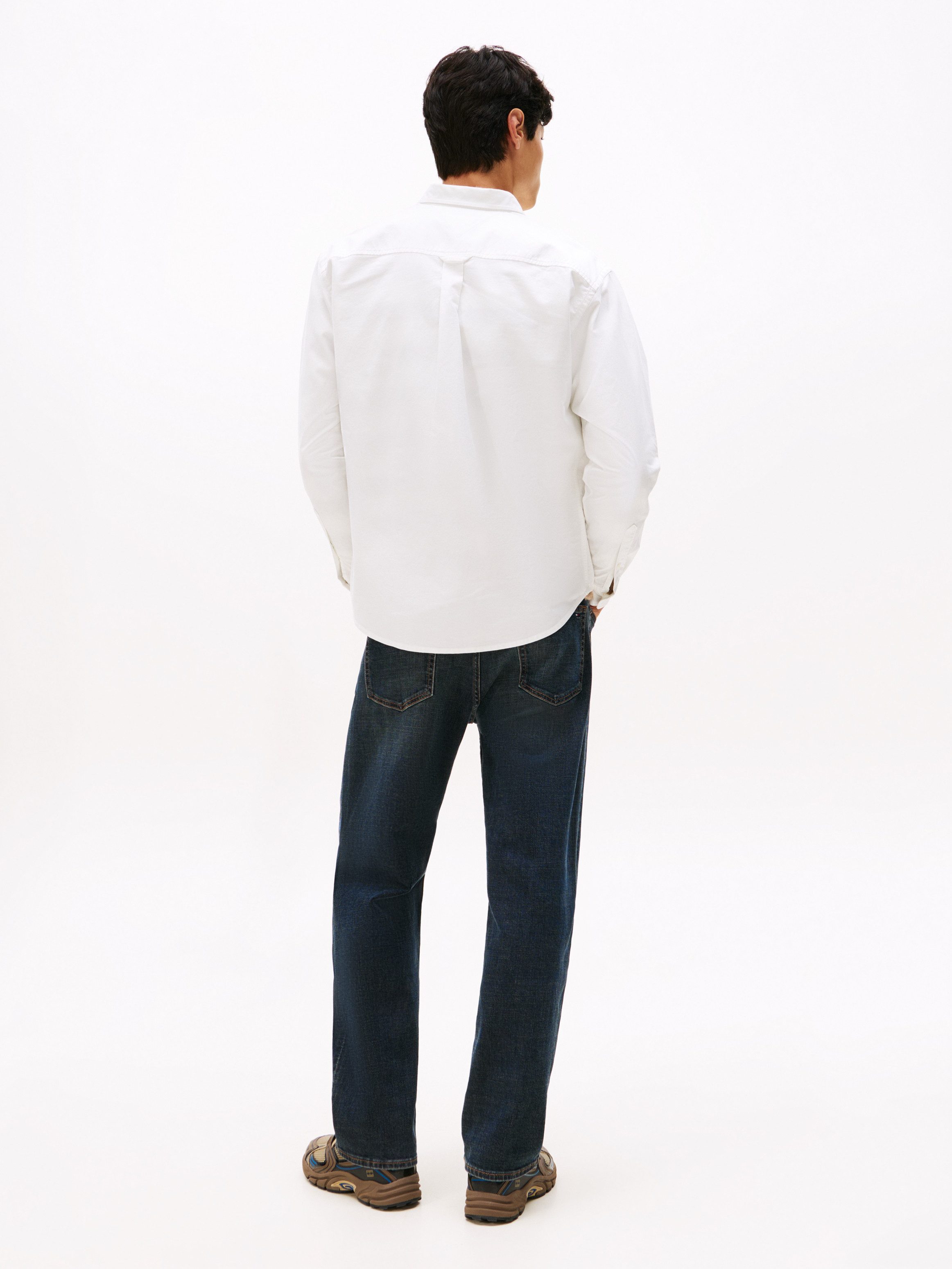 Tommy Jeans Langarmhemd TJM OXFORD relaxed fit, Button-down-Kragen – Bild 5 von 5