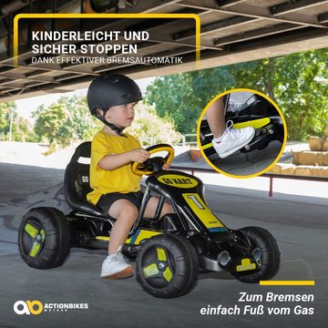 Actionbikes Motors Go-Kart Kinder Go Kart 9788 elektro - 3 km/h - Bremsautomatik - 25 W, Kinder Fahrzeug Spielzeug ab 3 Jahre elektro