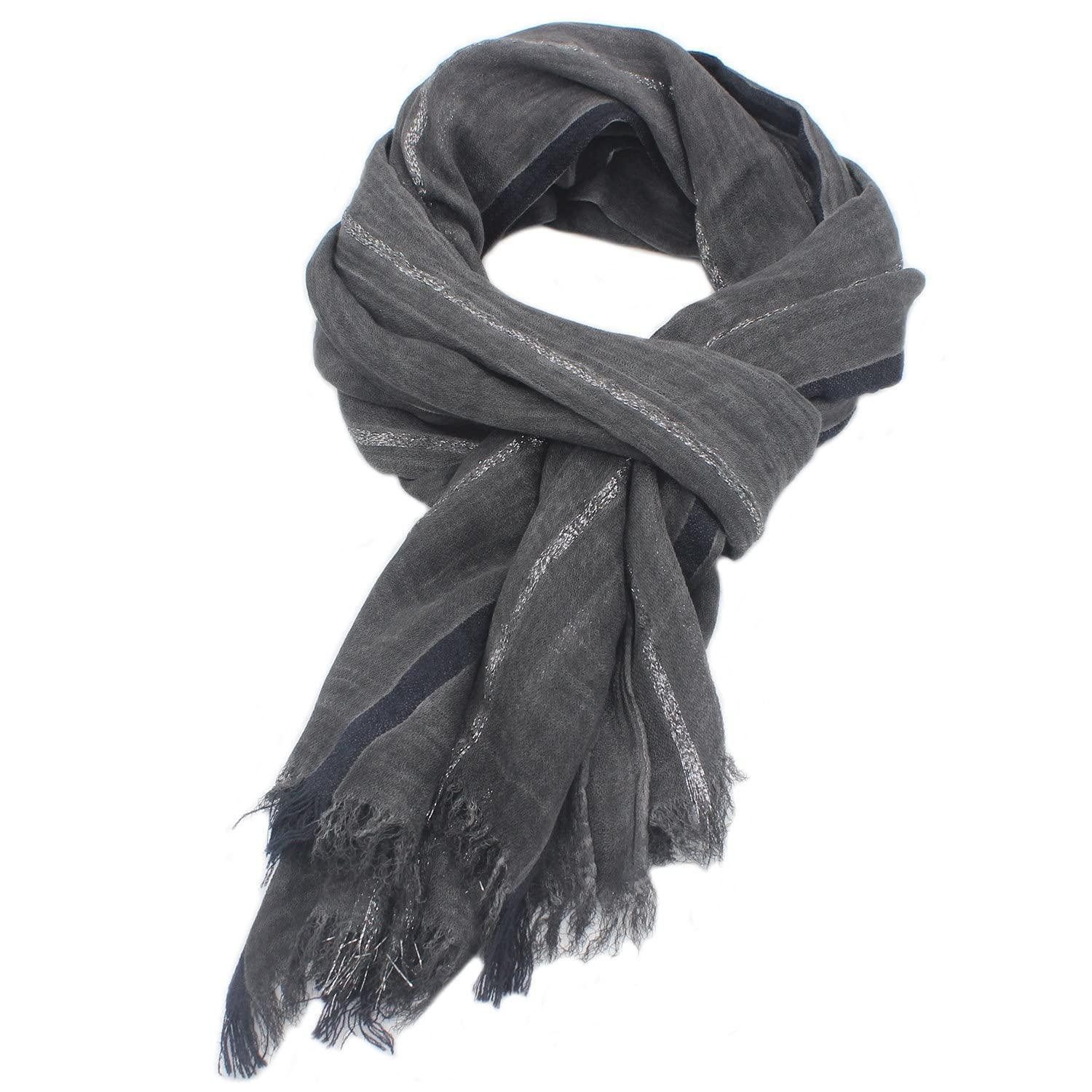LuxusKollektion Modeschal Herren Baumwolle Schal 190x90cm Druck, (1-St)