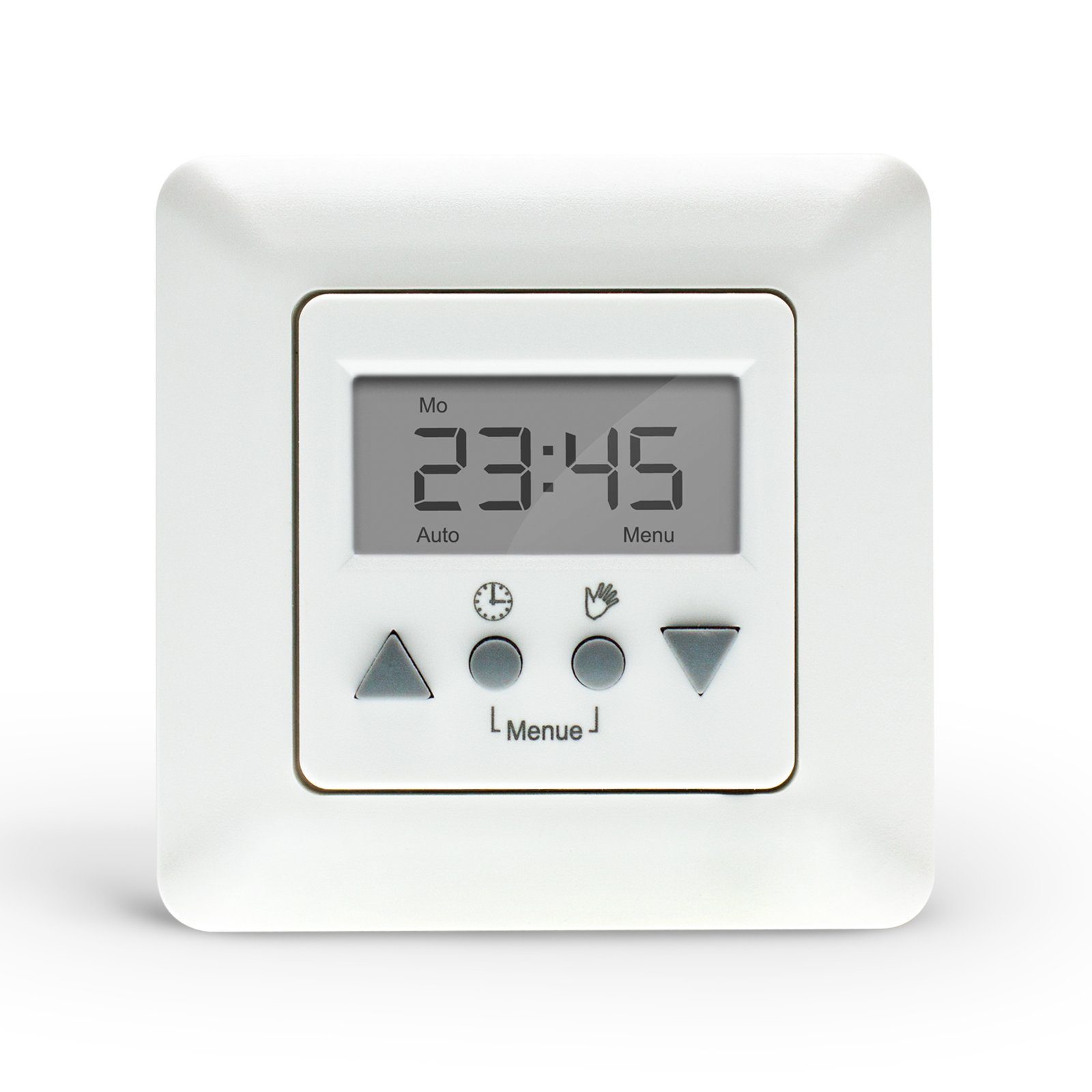 Nobily Zeitschaltuhr Rolladen Zeitschaltuhr mit Astrofunktion Time Control, Farbe: Weiß, 1-St., Sonnensensor anschließbar, Urlaubsschaltung
