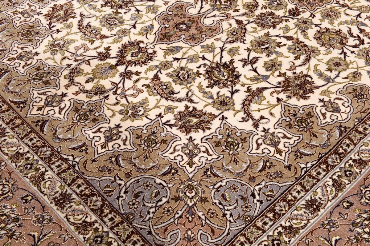 Orientteppich, Isfahan Höhe: mm Nain Orientteppich Trading, Seidenkette 199x318 Handgeknüpfter 6 rechteckig,