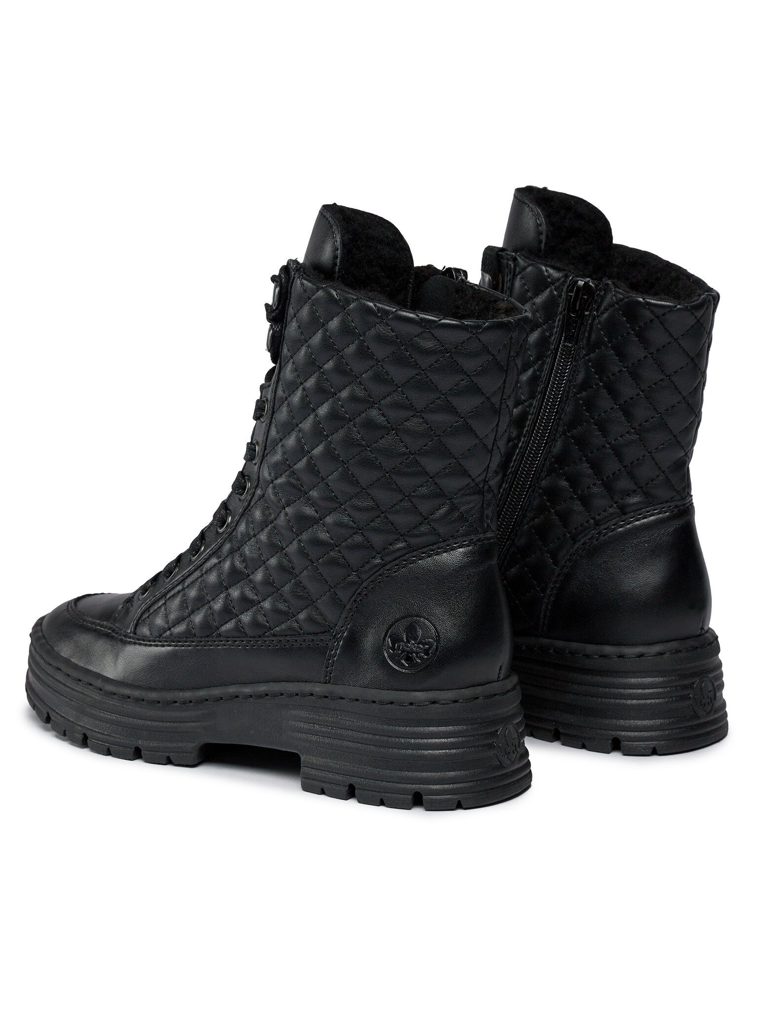 Stiefeletten X8501-00 Schwarz / Schwarz 00 Stiefelette
