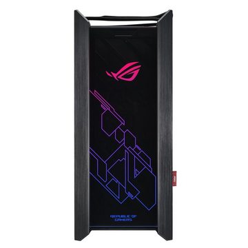 Asus Gaming-Gehäuse ROG Strix Helios, (ATX/EATX Mid-Tower, 1 St., mit gehärtetem Glas), RGB Beleuchtung, GPU-Halterung, Aura Sync, 420mm Radiator, schwarz