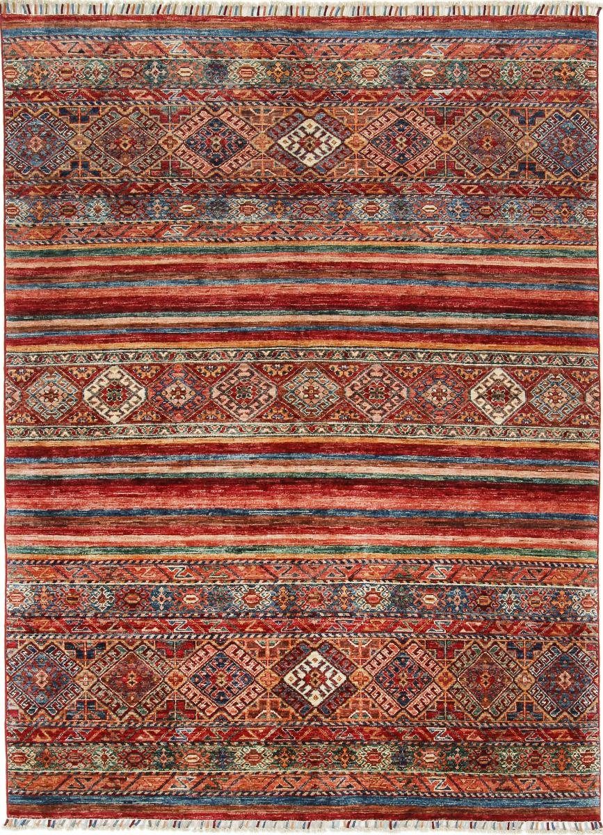 Orientteppich Arijana Shaal 149x203 Handgeknüpfter Orientteppich, Nain Trading, rechteckig, Höhe: 5 mm