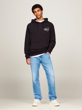 Tommy Jeans Plus Kapuzensweatshirt TJM REG ENTRY GRAPHIC HOODIE EXT Große Größen mit Logoprägung
