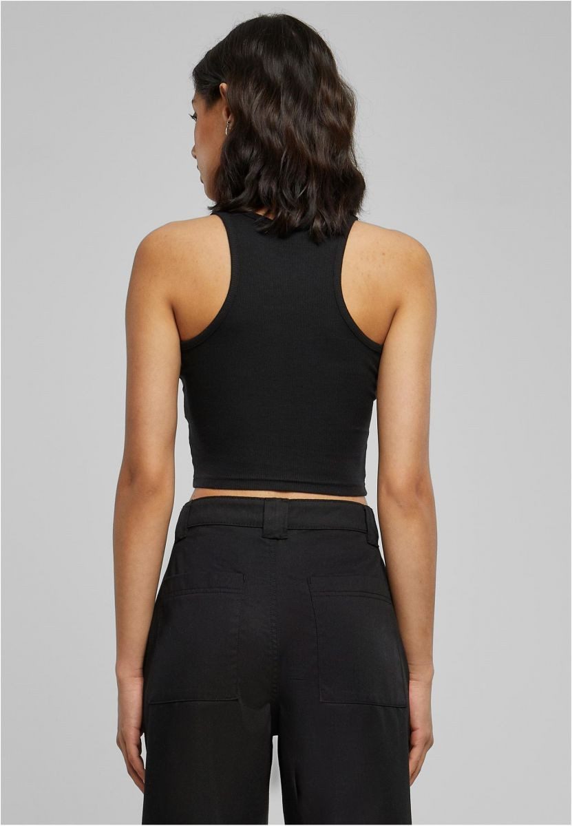 URBAN CLASSICS Tanktop Damen Cropped Rib Top