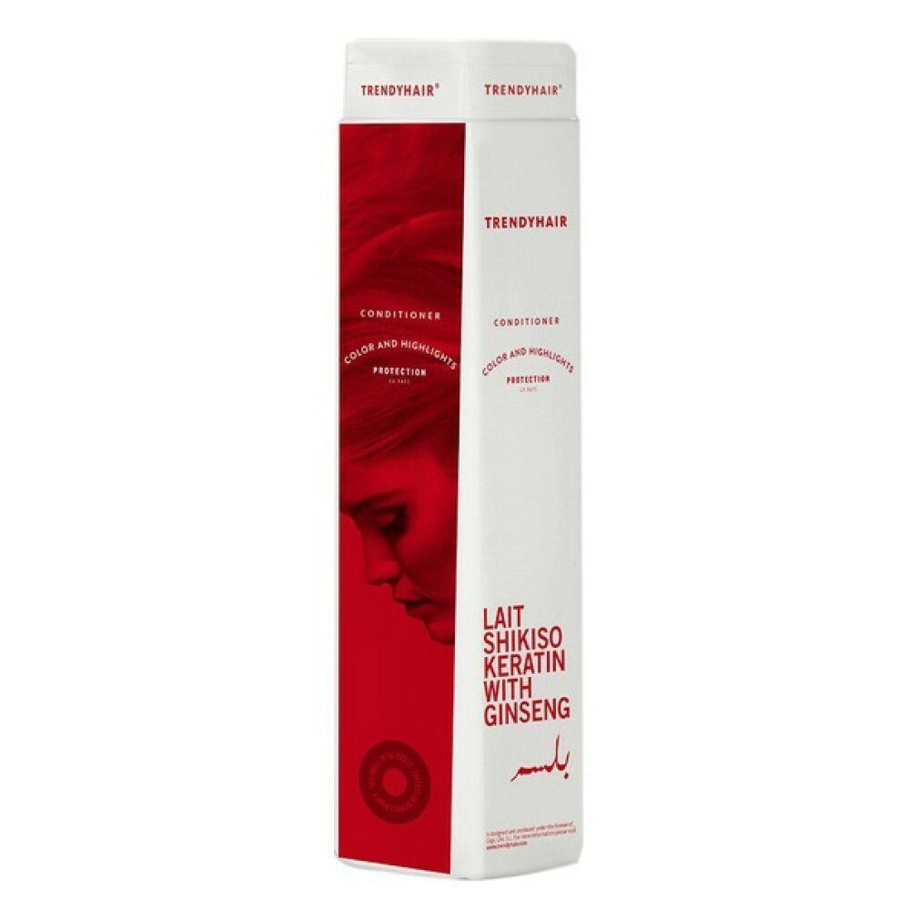 Trendy Hair Gesichtsmaske KERATIN lait SHIKISO 300 & ml GINSENG