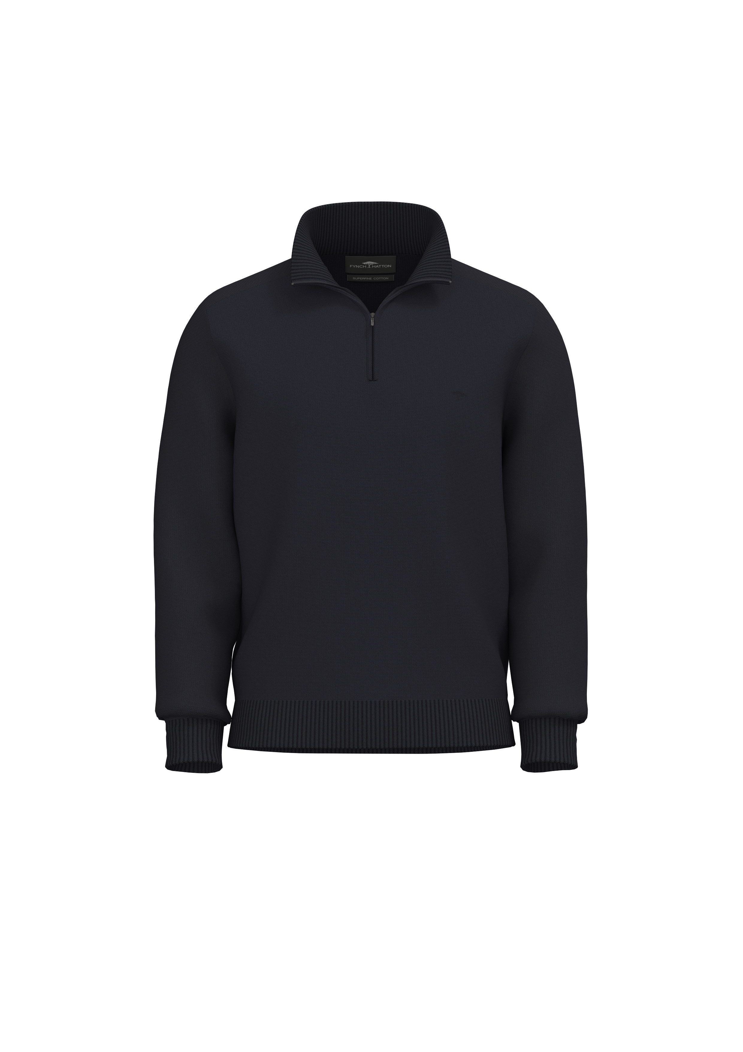 FYNCH-HATTON Troyer mit Logostickerei günstig online kaufen