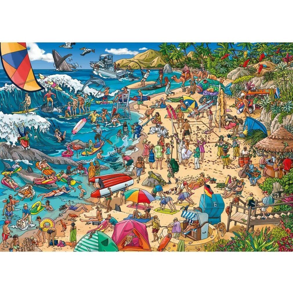 Puzzle Meeresufer Puzzle 1000 Teile