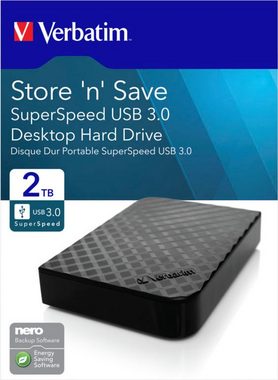 Verbatim Store 'n' Save externe HDD-Festplatte (2 TB) 3,5"
