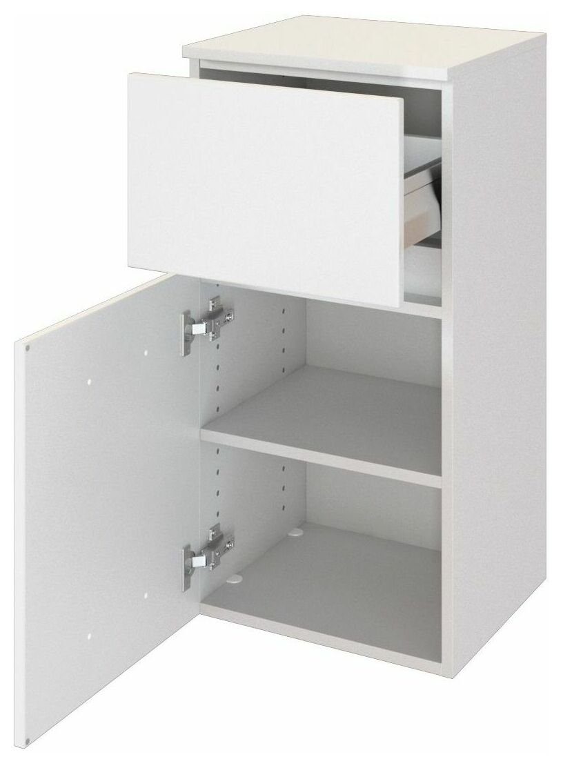 HELD MÖBEL Unterschrank Baabe 40 cm weiß/matt weiß