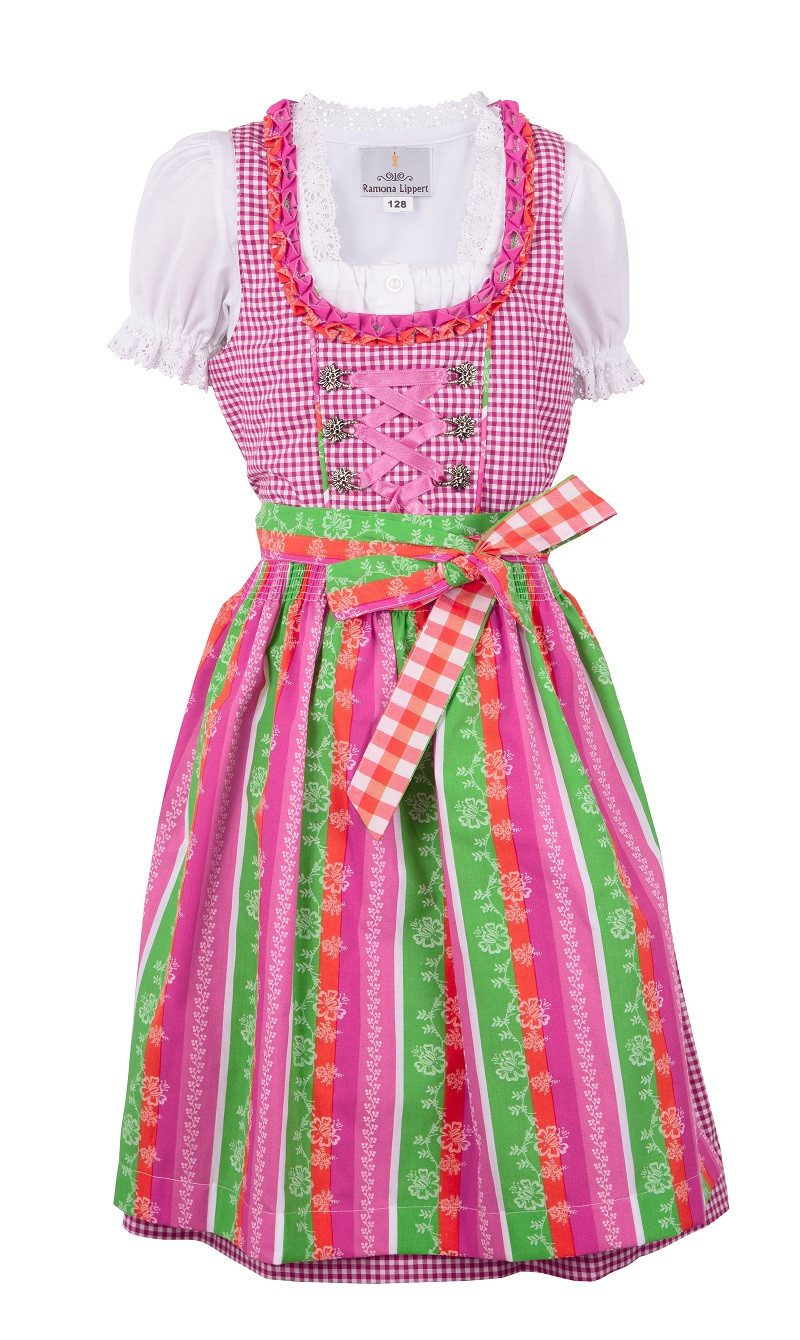 Ramona Lippert Dirndl Lina Kinderdirndl mit Bluse Mädchen Dirndl Set