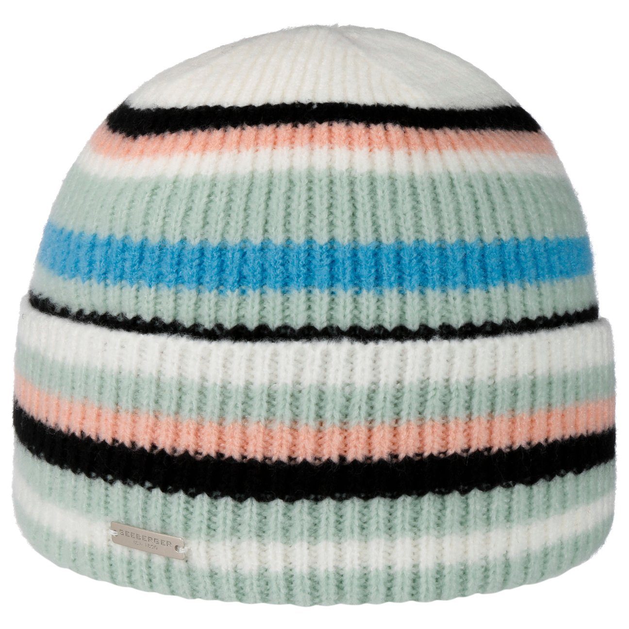 mit Beanie (1-St) Umschlag Strickmütze mint Seeberger